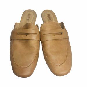Born Cayo Leather Penny Loafer Mule Slides 10M